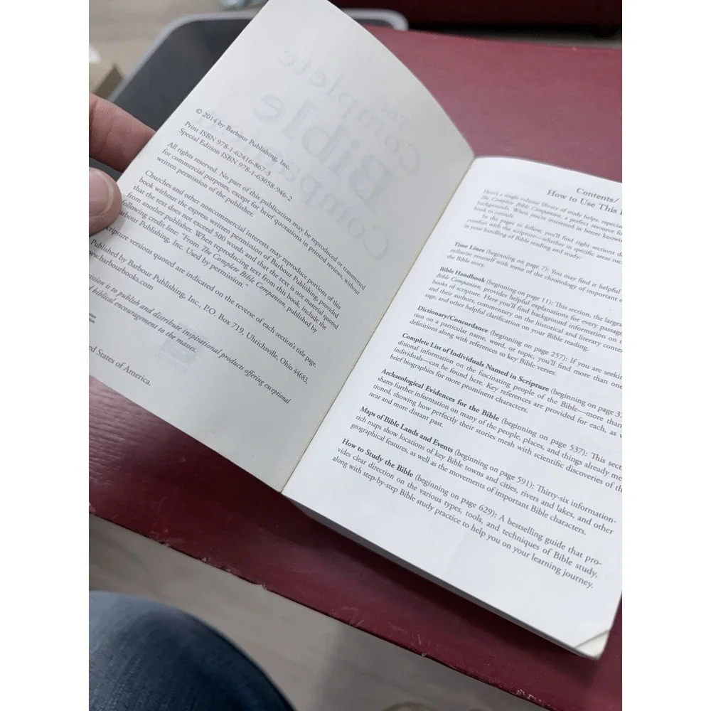 The Complete Bible Companion: An All-in-One Study Resource to Improve VG
